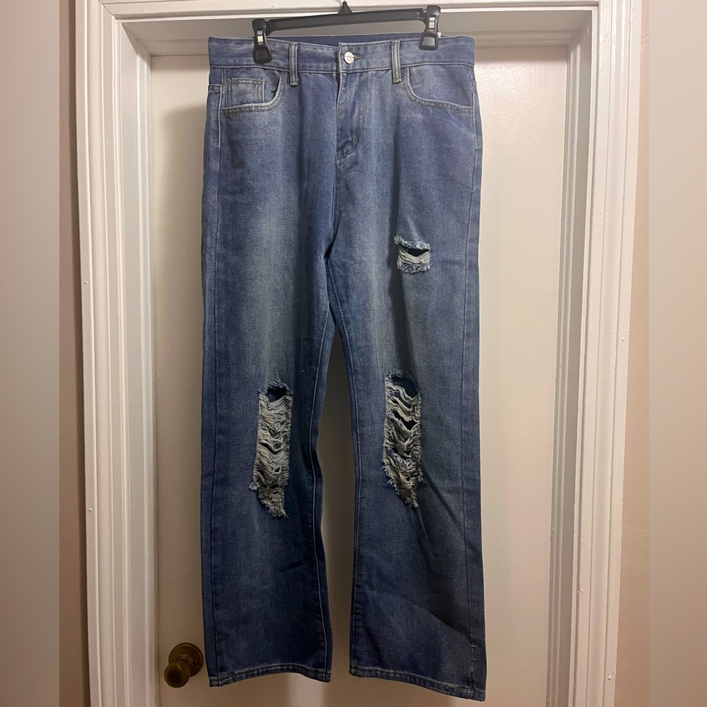High Waist Wide Leg Jeans